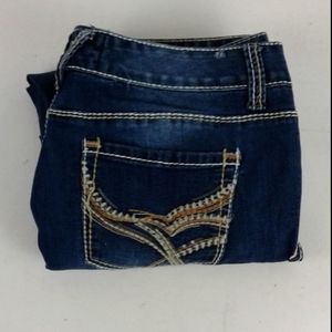 Jade jeans blue straight cropped women size 13/14
